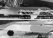 AvRo Lancaster WWII European vs Post War Lancaster elevators